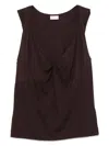 Dries Van Noten Hantex Cotton Tank Top Clothing
