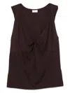 Dries Van Noten Hantex Cotton Tank Top Clothing