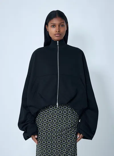 Dries Van Noten Haqua Short Jacket In Blue