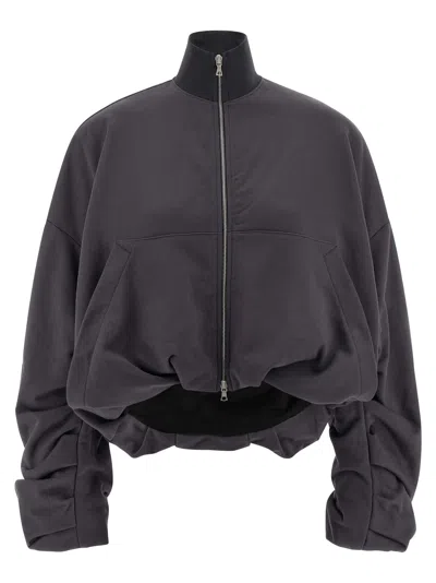Dries Van Noten Haqua Sweatshirt In Gray