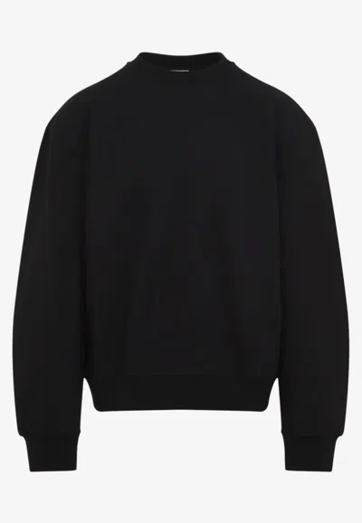Dries Van Noten Harson Knitted Sweater In Black