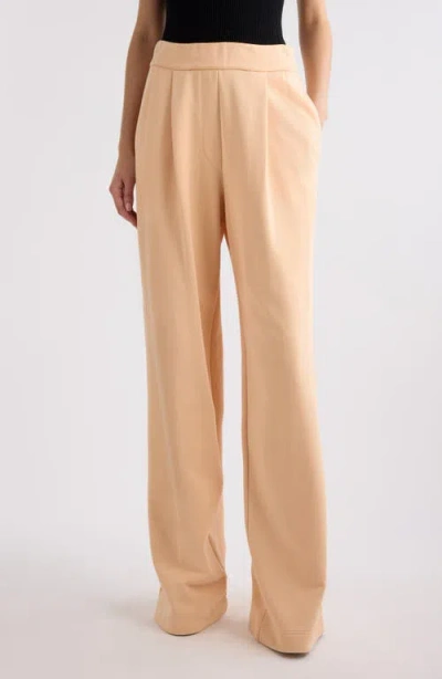Dries Van Noten Hartia Bis Wide Leg Pants In Peach