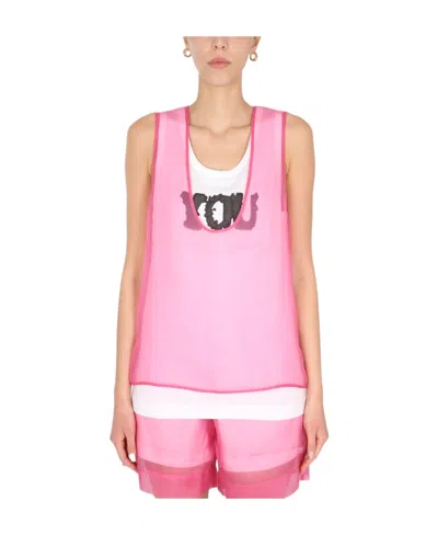 DRIES VAN NOTEN DRIES VAN NOTEN HASCHE SLEEVELESS TOP