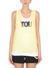 Dries Van Noten Hasche Top In Yellow