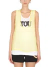 Dries Van Noten Hasche Top In Yellow