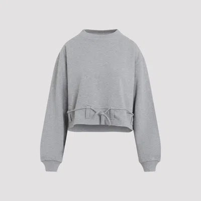 Dries Van Noten Haserfiela Cotton Sweatshirt In Grey