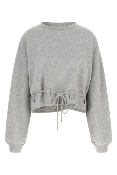 Dries Van Noten 'haserfiela' Sweatshirt In Gray