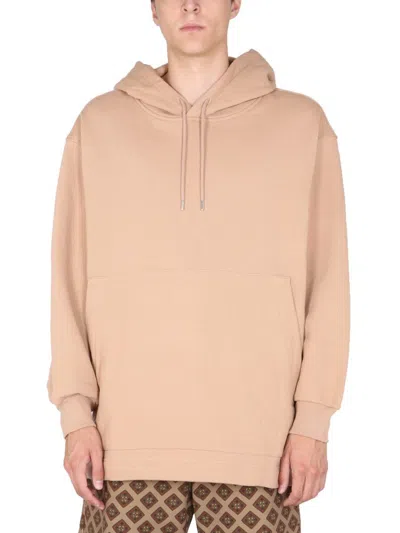 Dries Van Noten Lightweight Hooded Sweatshirt In Pink