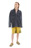 Dries Van Noten Hassette Cotton Jersey Sweatshirt In Grey