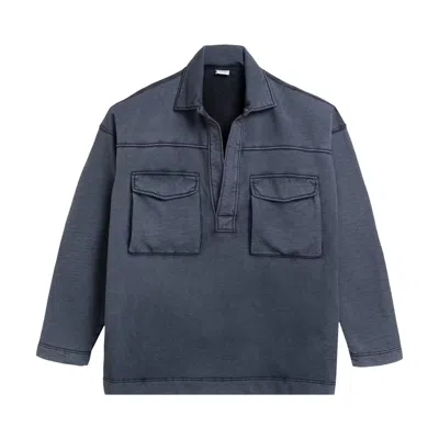 Pre-owned Dries Van Noten Hassette Polo Shirt 'grey' | Men's Size Xl In Gray
