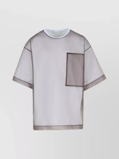 DRIES VAN NOTEN 'HEATON' COTTON BLEND T-SHIRT