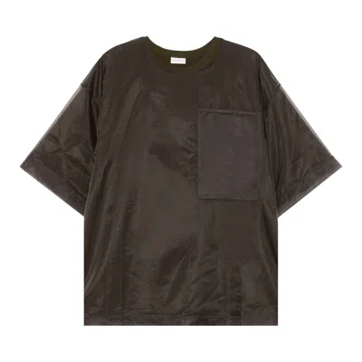 Pre-owned Dries Van Noten Heaton Short-sleeve T-shirt 'khaki' | Tan | Men's Size L