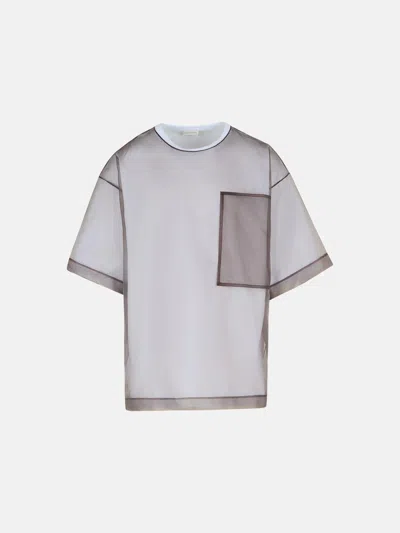 Dries Van Noten 'heaton' White Cotton Blend T-shirt