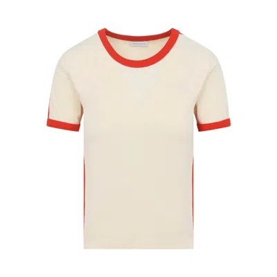 Pre-owned Dries Van Noten Heavy Jersey T-shirt 'ivory' | Cream | Women's Size M In White