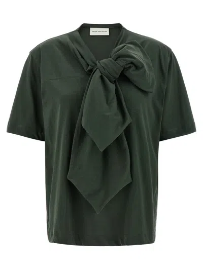 Dries Van Noten Short-sleeved T-shirt In Green
