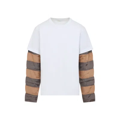 Dries Van Noten Heedar Layered-sleeve Crewneck T-shirt In White