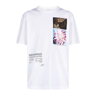 Dries Van Noten Heer 1600 Mini T-shirt In White
