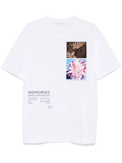 DRIES VAN NOTEN DRIES VAN NOTEN HEER PR 1600 M.K.SS.T SHIRT WHI