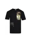 Dries Van Noten Crew Neck Graphic Print T-shirt In Black