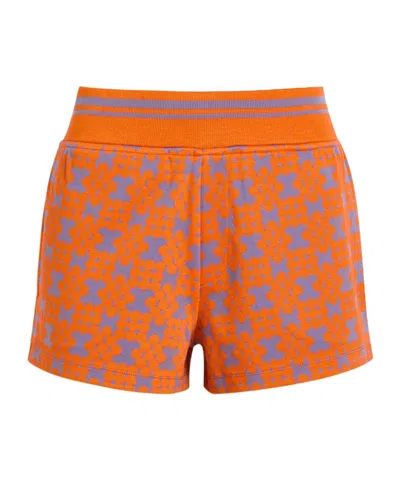 Dries Van Noten Hegga Patterned Knit Shorts In Multi
