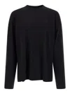 Dries Van Noten Long Sleeve Crew Neck Relaxed Fit T-shirt In Black