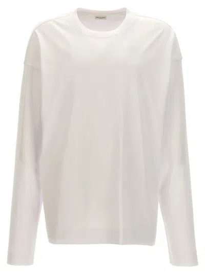 Tシャツ・カットソー DRIES VAN NOTEN 'Hegland' T-shirt White Dries Van Noten Hegland T-shirt In White | ModeSens