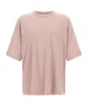 Dries Van Noten Plain Design Round Neck Short Sleeves T-shirt In Pink