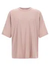 Dries Van Noten Plain Design Round Neck Short Sleeves T-shirt In Pink