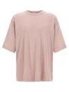 Dries Van Noten Plain Design Round Neck Short Sleeves T-shirt In Pink