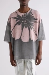 Dries Van Noten Open-necked Black Shirt In Dessin