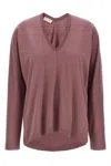 Dries Van Noten V Neck Long Sleeves Relaxed Fit Top