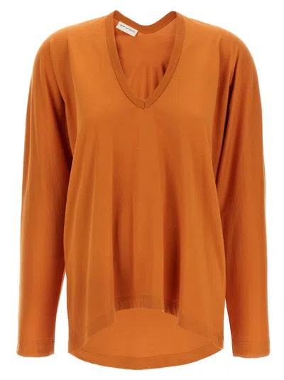 DRIES VAN NOTEN HENA BIS T-SHIRT ORANGE