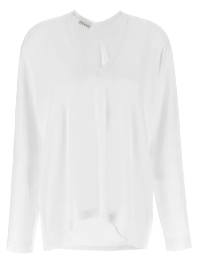 Dries Van Noten Hena Bis T-shirt In White