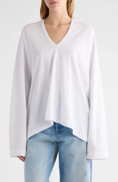 Dries Van Noten Cotton Jersey T-shirt In White