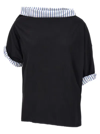 Dries Van Noten Henessa T-shirt In Black