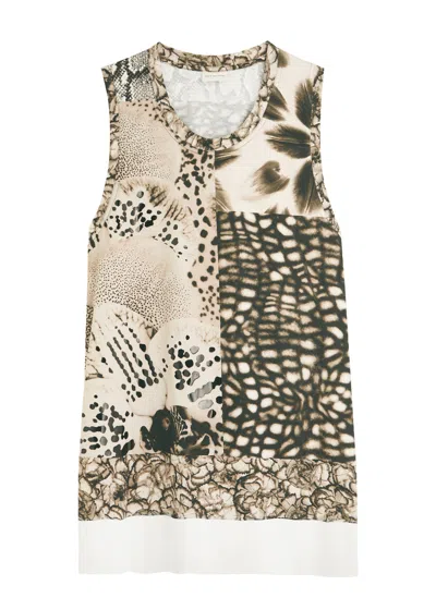 DRIES VAN NOTEN DRIES VAN NOTEN HENETTA PRINTED COTTON TANK