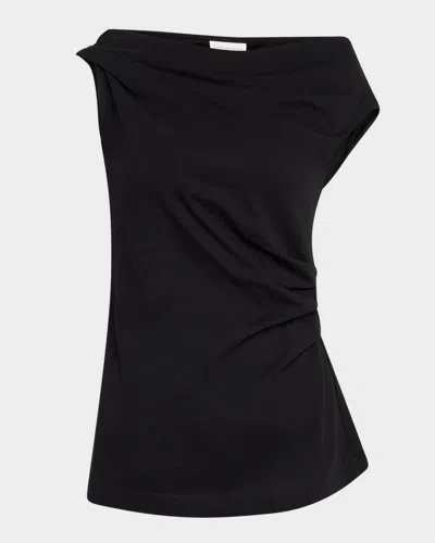 Dries Van Noten Henray Off-the-shoulder Top In Red