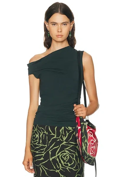 Dries Van Noten Henray Top In Green