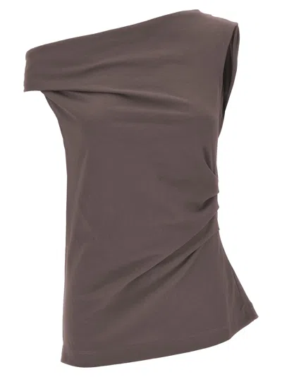DRIES VAN NOTEN HENRAY TOPS GRAY