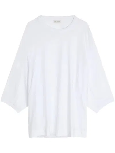 Dries Van Noten Herissa 1600 W.k.ls.t-shirt In White