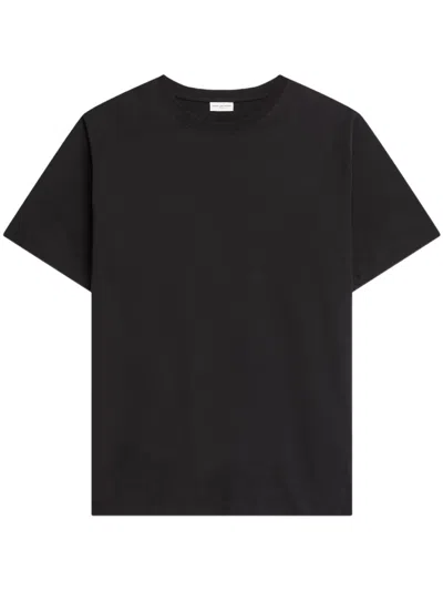 Dries Van Noten Crew-neck T-shirt In Black