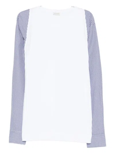 DRIES VAN NOTEN DRIES VAN NOTEN HESTON 2603 M.K.LS. T-SHIRT WHITE