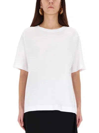 Dries Van Noten Heydu Bis Relaxed-fit Cotton T-shirt In White