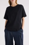 Dries Van Noten Womens Black Round-neck Relaxed-fit Cotton-jersey T-shirt In Black