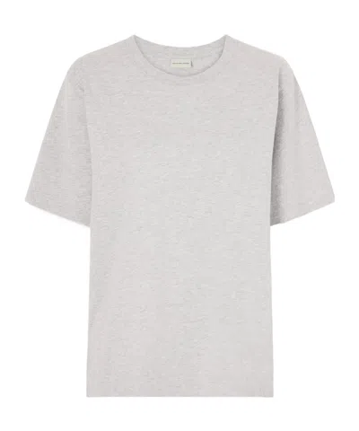 Dries Van Noten Heydu Crew Neck T-shirt In Gray