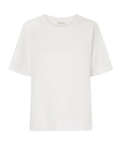 Dries Van Noten Heydu Crew Neck T-shirt In White