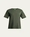 Dries Van Noten Heydu Short-sleeve T-shirt In Green