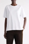 Dries Van Noten Cotton Heydu T-shirt With Crew Neck And Buttons In Animal Print