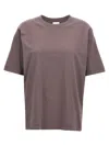 Dries Van Noten 'essential' Round Neck T-shirt With Short Sleeves In Purple