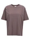 Dries Van Noten 'essential' Round Neck T-shirt With Short Sleeves In Purple
